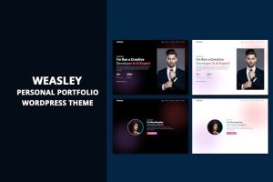 Download Weasley – Personal Portfolio WordPress Theme