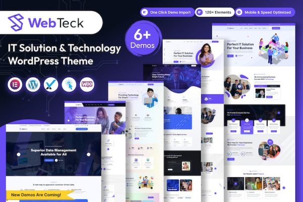 Download Webteck – IT Solution and Technology WordPress The