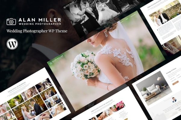 Download Wedding Photographer WordPress Theme - Vivagh