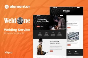 Download Weldone - Welding Service Elementor Template Kit