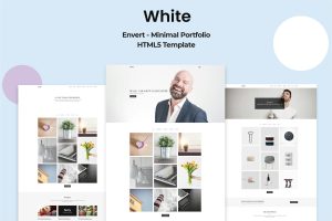 Download White – Minimal Portfolio Template You can use Envert for multipurposes like minimal portfolios, agencies, freelancers portfolios etc.