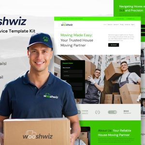 Download Wooshwiz - Logistic & Shipping Elementor Template Kits