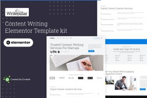 Download Writepillar - Content Writing Services Elementor Template Kit