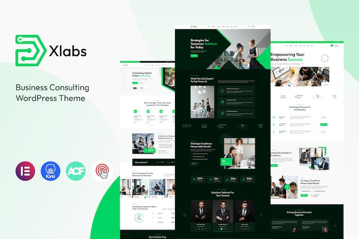 Download Xlab – Business Consulting WordPress Theme