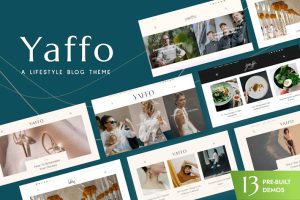 Download Yaffo - A Lifestyle Personal Blog WordPress Theme