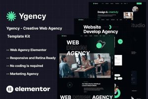 Download Ygency - Creative Web Agency Elementor Template Kit