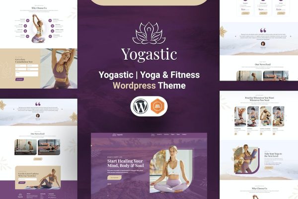 Download Yogastic | Yoga & Fitness WordPress Theme