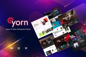 Download Yorn - Music & Video WordPress Theme