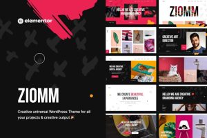 Download Ziomm - Creative Agency & Portfolio Theme