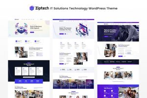 Download Ziptech - IT Solutions Technology WordPress Theme