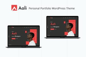 Download Aali - Personal Portfolio WordPress Theme agency, clean, cv, elementor, freelancer, minimal, modern, onepage, resume, vcard, wordpress