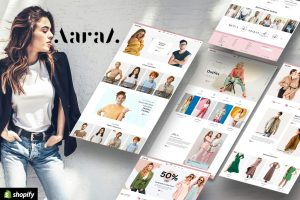 Download Aaraa - Multipurpose Shopify OS 2.0 Theme Best Selling Online Fashion Shop Design. Unique Demos. Drag & Drop Page Builder. Power Elite Support