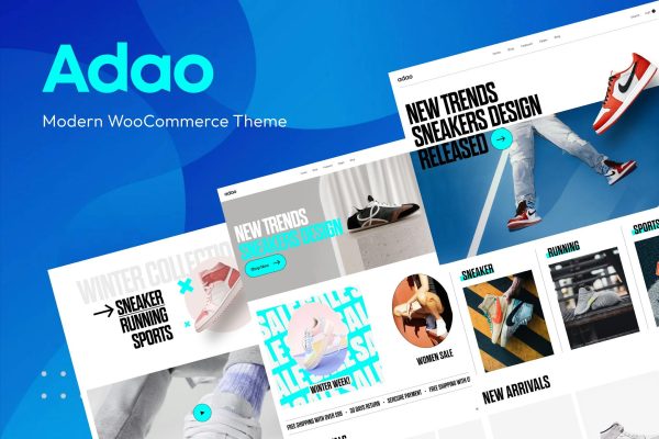 Download Adao - Modern WooCommerce Theme Elementor WooCommerce Theme