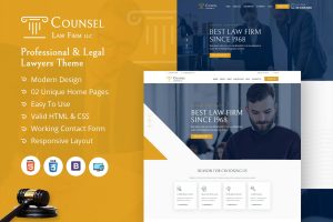 Download Advisom | Law Firm WordPress Theme