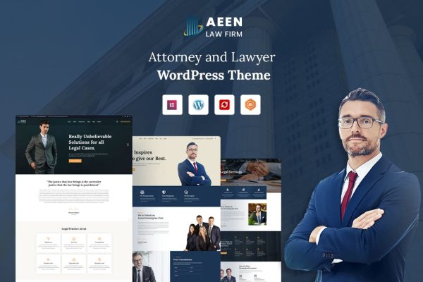 Download Aeen - Attorney and Lawyer WordPress Theme Law Firm & Attorney WordPress Theme