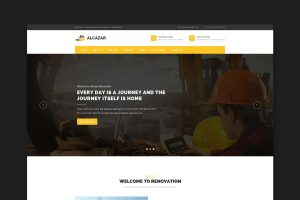 Download Alcazar - Construction, Renovation & Building HTML Construction, Renovation & Building