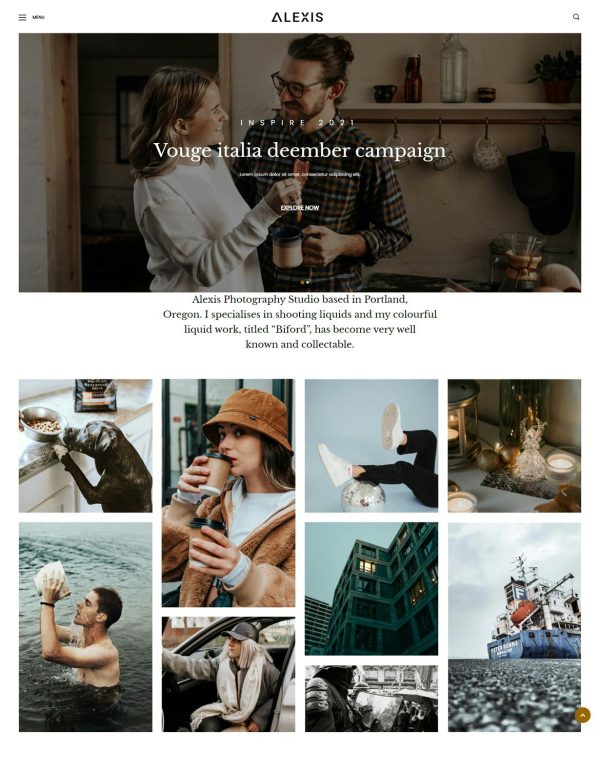 Download Alexis - Photography Vue Nuxt JS Template Alexis Vue Nuxt JS Template is a combination of outstanding and excellent features