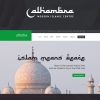 Download Alhambra Islamic Centre WordPress Theme + RTL