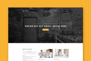 Download Alinti - Minimal HTML Portfolio Minimal HTML Portfolio