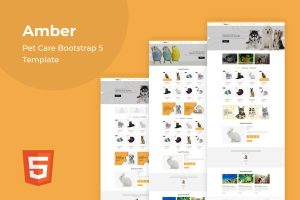 Download Amber - Pet Care Bootstrap 5 Template The Amber Pet Care Bootstrap 5 Template structure is a perfect solution to quick-start something rem