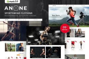 Download Anone - Sportswear Clothing Shopify Theme Sportswear Clothing Responsive Shopify Theme