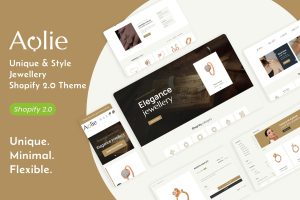 Download Aolie - Unique & Style Jewellery Shopify 2.0 Theme Jewellery Store, Jewelry Shopping Template, Jeweler Responsive Site, Premium Jewellery Shop Theme