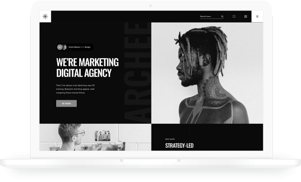 Download Archee - Creative Agency & Portfolio WP Theme A modern, minimalist and creative WordPress portfolio theme.