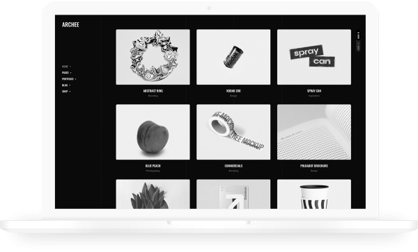 Download Archee - Creative Agency & Portfolio WP Theme A modern, minimalist and creative WordPress portfolio theme.