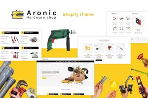 Download Aronic | Hardware & Tool Responsive Shopify Theme Hardware Tools, Gradening Tools, Mechanic and Handyman Electrical machines. Plumbing, Painting Tools