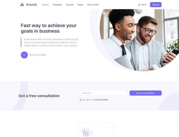 Download Around - Multipurpose Business WordPress Theme Multipurpose Business Theme designed to facilitate the needs of businesses from different niches