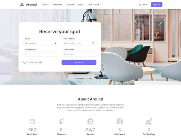 Download Around - Multipurpose Business WordPress Theme Multipurpose Business Theme designed to facilitate the needs of businesses from different niches