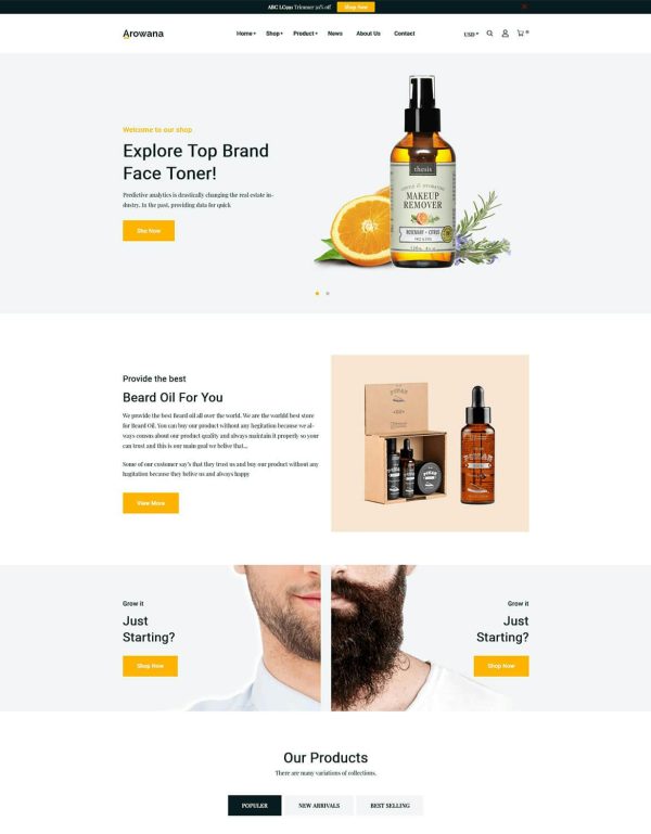 Download Arowana - Beard Oil Shopify Theme OS 2.0 Arowana – Beard Oil & Barber Shop Shopify Theme OS 2.0