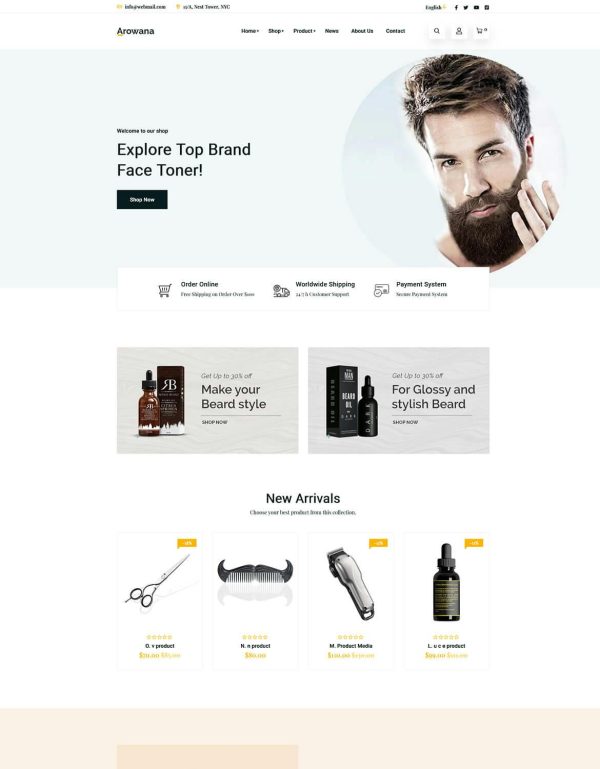 Download Arowana - Beard Oil Shopify Theme OS 2.0 Arowana – Beard Oil & Barber Shop Shopify Theme OS 2.0