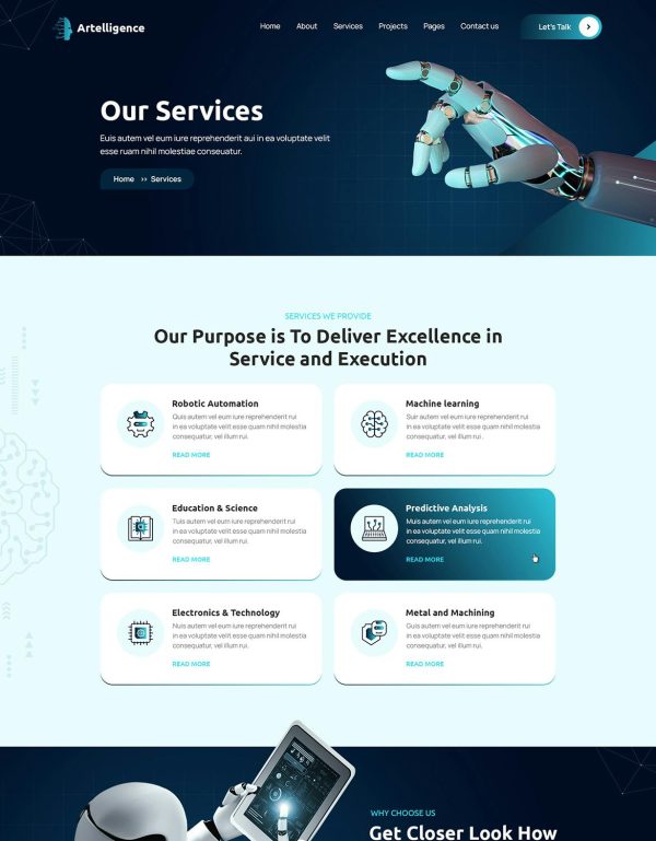 Download Artelligence | AI & Robotics WordPress Theme AI & Robotics WordPress Theme