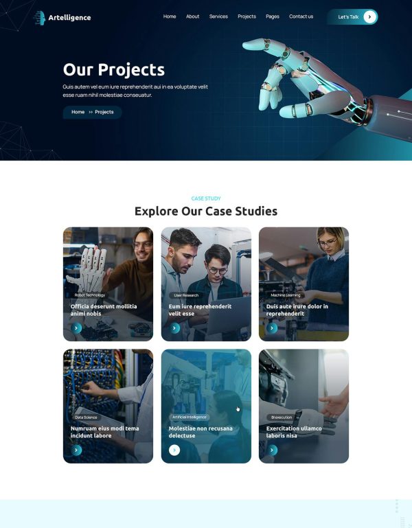 Download Artelligence | AI & Robotics WordPress Theme AI & Robotics WordPress Theme