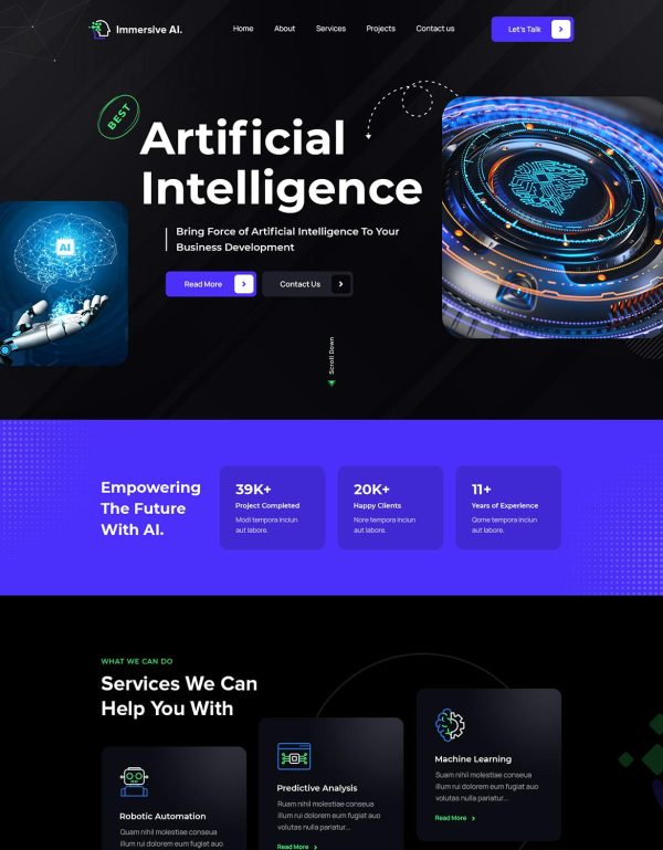 Download Artelligence | AI & Robotics WordPress Theme AI & Robotics WordPress Theme