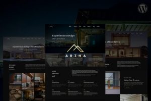 Download Artha Interactive Interior WordPress Theme Interactive Interior WordPress  Theme