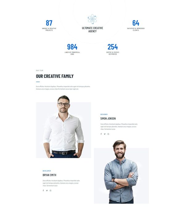 Download Artrium - Creative Agency & Web Studio WP Theme Modern web studio & creative agency WordPress theme for marketing & advertising services