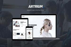 Download Artrium - Creative Agency & Web Studio WP Theme Modern web studio & creative agency WordPress theme for marketing & advertising services