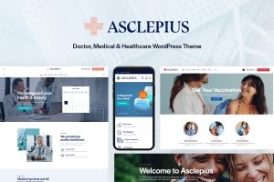Download Asclepius Doctor, Medical & Healthcare WordPress Theme