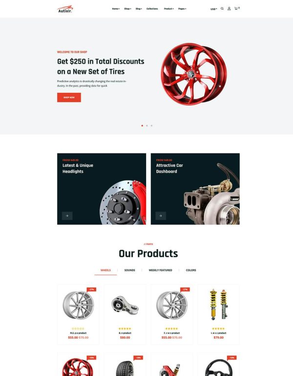 Download Autixir - Auto Parts Shop Shopify Theme OS 2.0 Autixir – Auto Parts Shop & Car Repair Services Multipurpose Responsive Shopify Theme OS 2.0