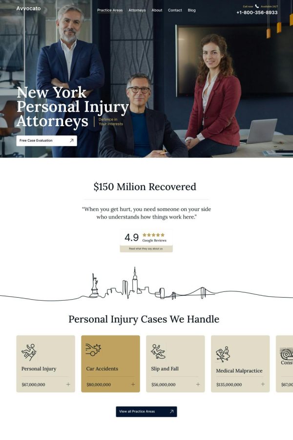 Download Avvocato - Lawyer & Attorney WordPress Theme The Ultimate WordPress Elementor Pro Theme for Lawyers and Attorneys