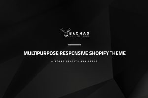 Download Bachas - Sectioned Multipurpose Shopify Theme Bachas - Sections Ready DRAG & DROP Multipurpose Fashion, Dropshipping Responsive Shopify Theme