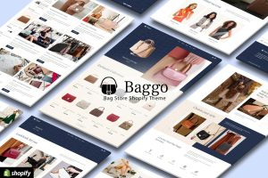 Download Baggo - Responsive Shopify Bags Store Template Handbags, Leather Bags & Fashion Accessories. Travel Sports Fashion Lifestyle Products eCommerce.