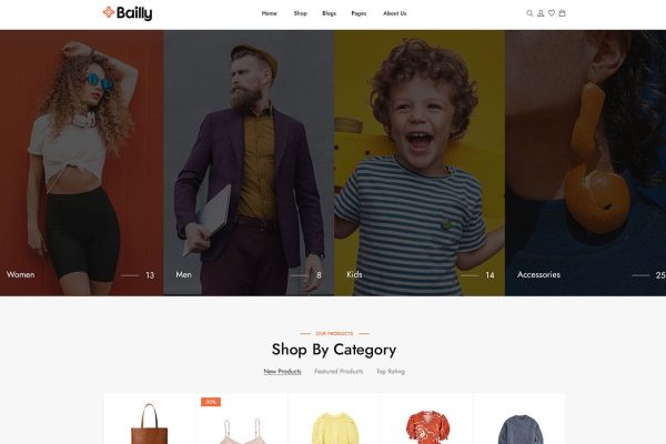 Download Bailly - Elementor WooCommerce WordPress Theme