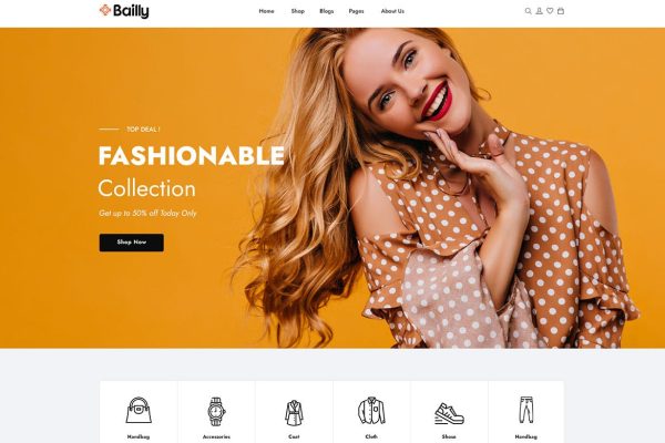 Download Bailly - Elementor WooCommerce WordPress Theme