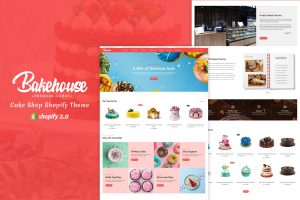Download Bakehouse - Bakery, Cake Shop Shopify 2.O Theme Coffee Shop, Tea Stalls, Cake Shop, Chocolate Gifts Shop, Food Cafe & Bakery Business Online Stores.