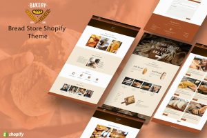 Download Bakeit - Coffee,bakery,home Shop Shopify Theme cookies, doughnuts, honey, bread, candy stores, organic food, pastry, cupcakes,sweets, desserts shop