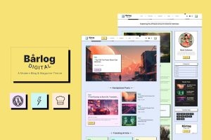 Download Barlog - A Modern Blog & Magazine Theme A Modern Blog & Magazine Theme