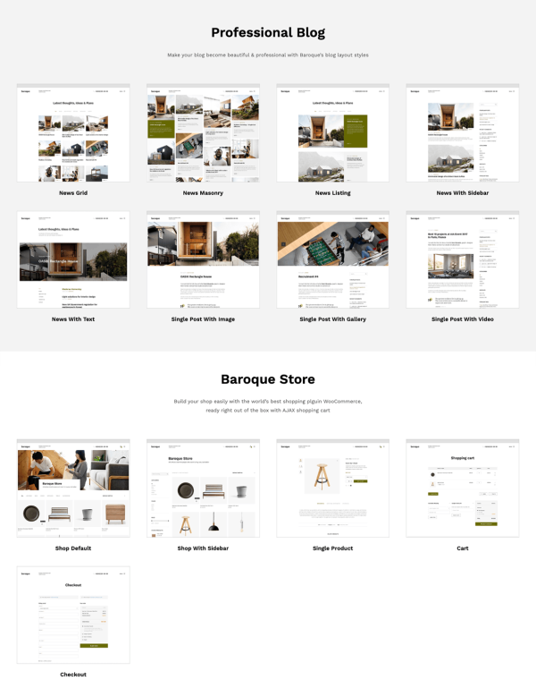 Download Baroque - Architecture & Interior WordPress Theme